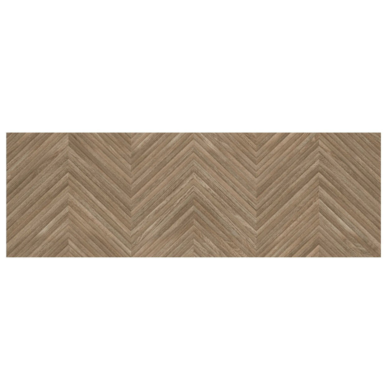 Baldocer Cerámica Larchwood Zig Ipe Houtlook Wandtegel 30x90cm